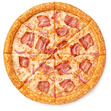 Бекон и лук