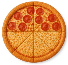 2 в 1: Пепперони + сырная